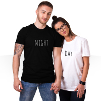 ست تی شرت مردانه و زنانه Night-Day
