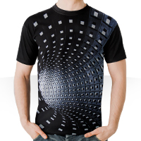 تی شرت سه بعدی Tunnel